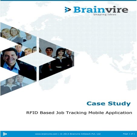 Rfid based job tracking mobile application