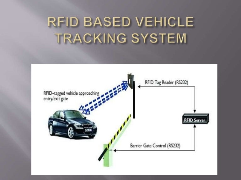 RFID BASED VEHICLE TRACKING SYSTEM