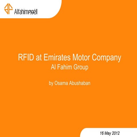 RFID in Automotive Industry