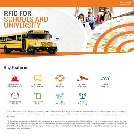 Rfid Based Solution for Schools and Universities