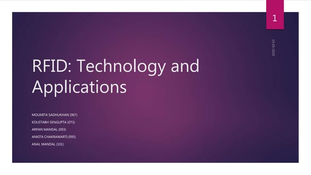 Rfid ppt