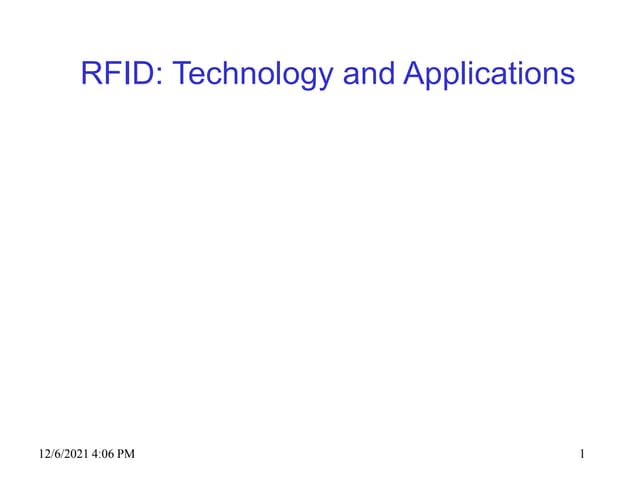 Rfid ppt