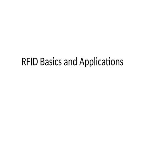 RFID_Presentation_Basics RFID history introduction.ppt