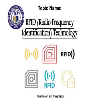 RFId (radio frequency identification) technology