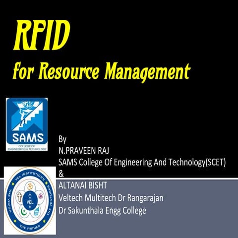 RFID in Assets and Library Management 