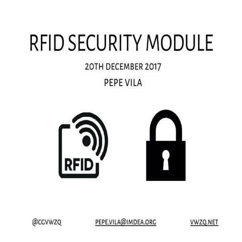 RFID Security Module