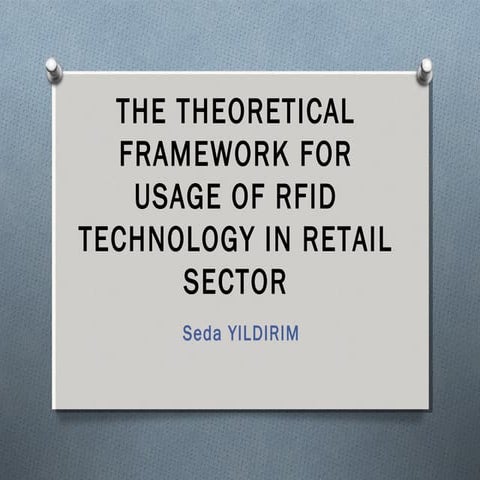 RFID in retail sector
