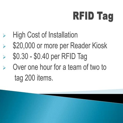 Rfid tag slideshare
