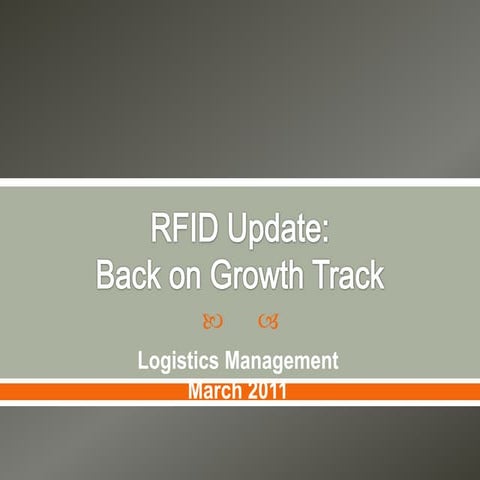 Rfid update back on growth track