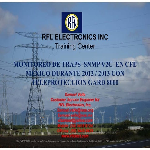 Rfl gard upgrade snmp feb 2013 | PDF