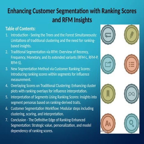 Customer Segmentation: Seeing the Trees and the Forest Simultaneously
