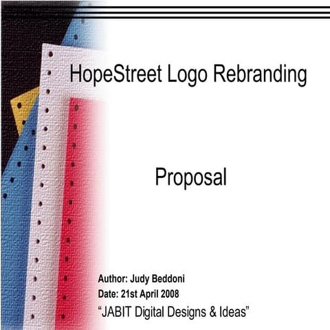 RFP Logo Rebranding Proposal Report
