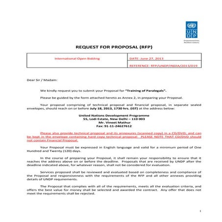 Rfp undp-india-2013-019-paraligals