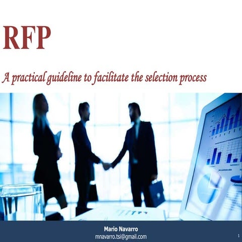 RFP execution a practical guideline to improve selection process