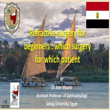 Refractive surgery for beginners which surgery for which patien