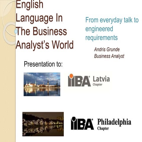 Rīga presentation 2014