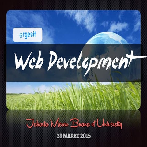 Introduction Web Developmenth