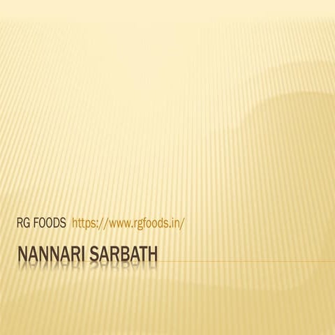 rg foods | PDF
