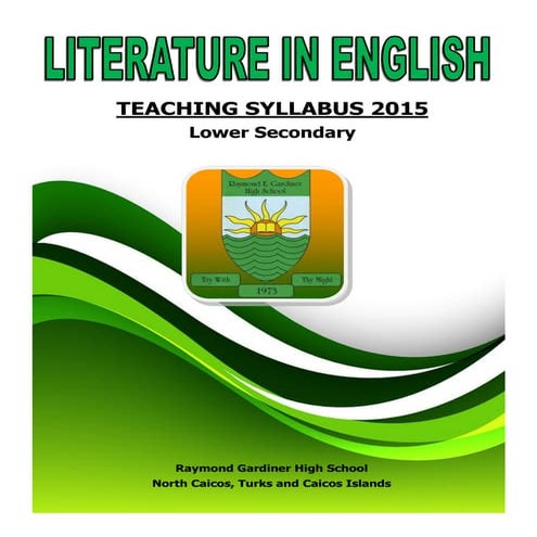 Rghs literature syllabus by marguerite anderson