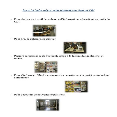 Règles de vie au cdi4