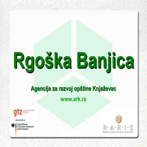 Rgoska banjica Knjazevac 