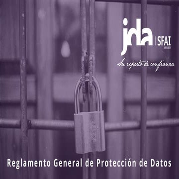 Nuevo Reglamento General de Protección de Datos (RGPD)