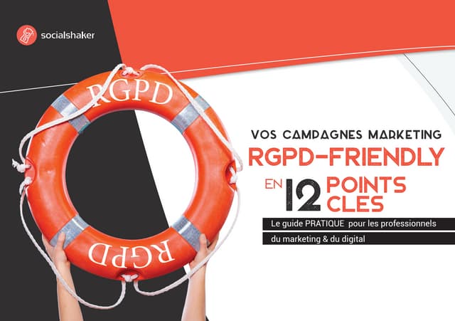 Vos campagnes marketing RGPD-friendly en 12 points clés
