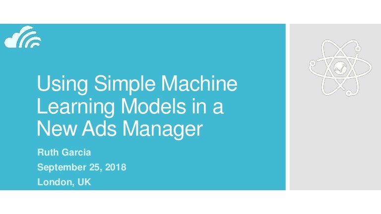simple machine learning model