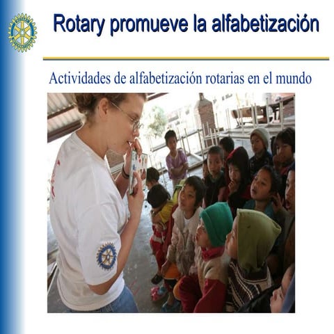 Promoviendo proyectos de Alfabetización