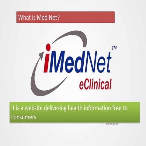 Harvard Business School Case Study Analysis on "MedNet confronts click throug...
