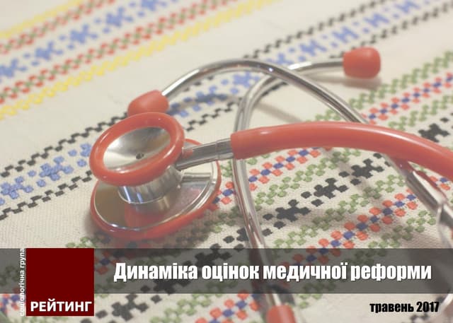 Динаміка оцінок медичної реформи