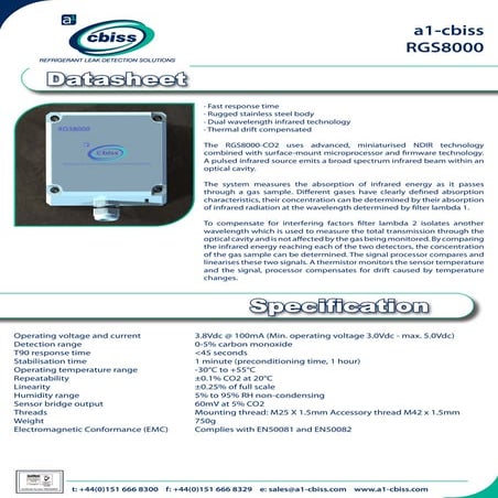 Rgs8000 datasheet
