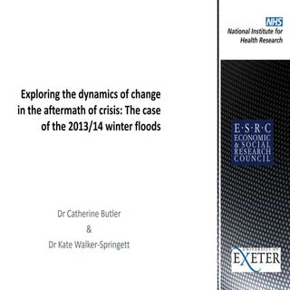 Exploring the dynamics o change in ...