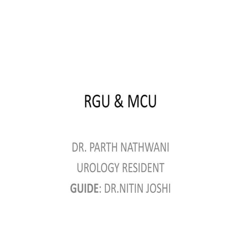 Rgu &amp; mcu final presentation