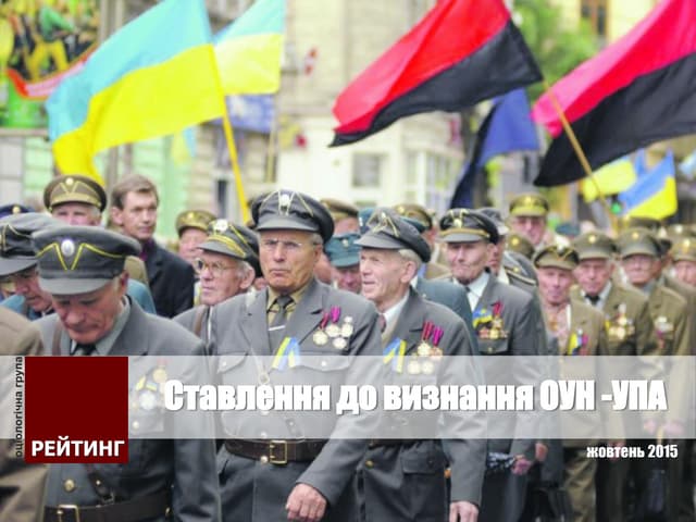 Динаміка ставлення до визнання ОУН ...