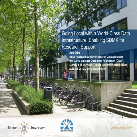 Going local with a world-class data infrastructure: Enabling SDMX for researc...