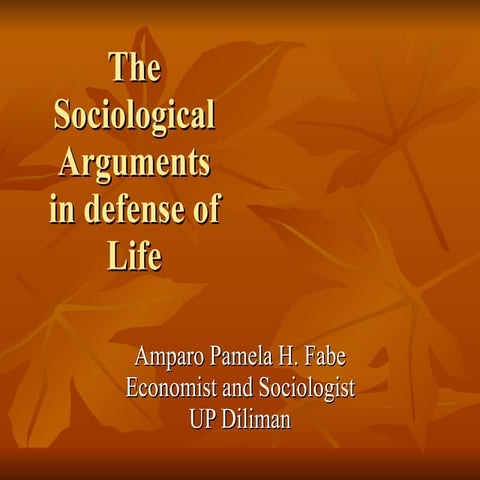 On the RH Bill by Amparo Pamela Fabe