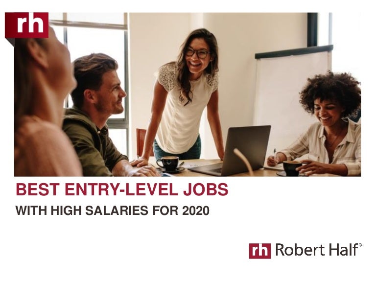 Best EntryLevel Jobs with High Salaries for 2020