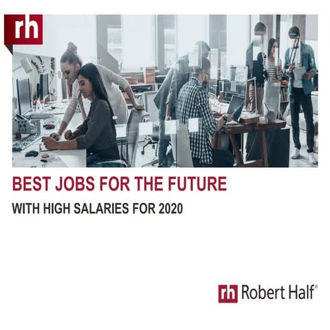 Best Jobs for the Future with High Salaries for 2020