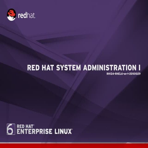 RHEL6 - Rh124