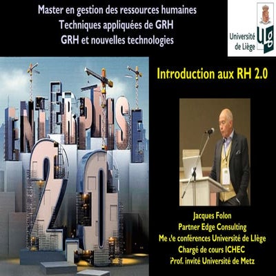 Introduction aux RH 2.0