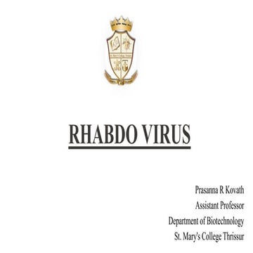 Rhabdo viruses