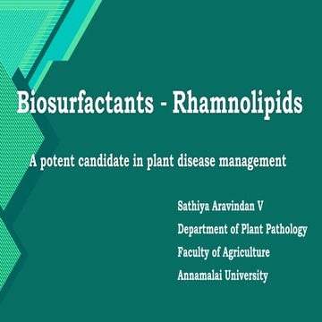 Rhamnolipids in plant disease control.pptx