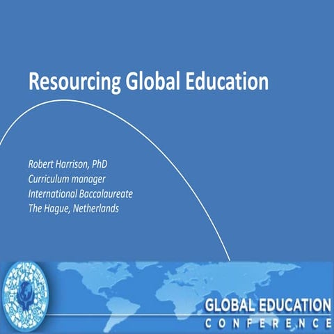 R harrison resourcing global education 2011