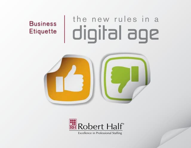 RH business etiquette