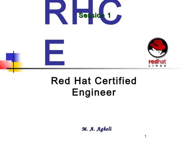 Rhce ppt