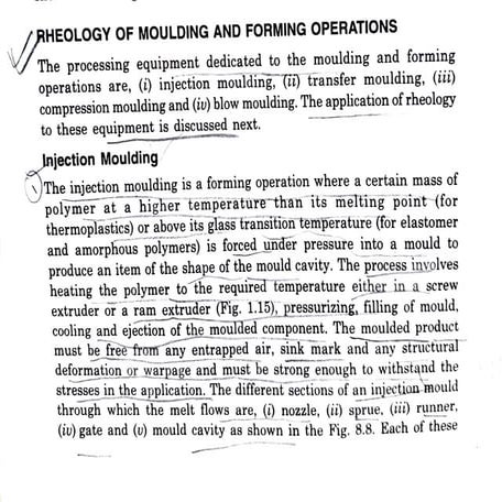Rhelogy of Injection moulding , blow moulding and film blowing.pdf