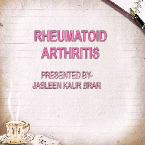 Rhematoid arthiritis