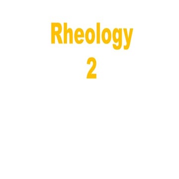 Rheology ppt ppt ppt ppt ppt ppt ppt ppt ppt ppt