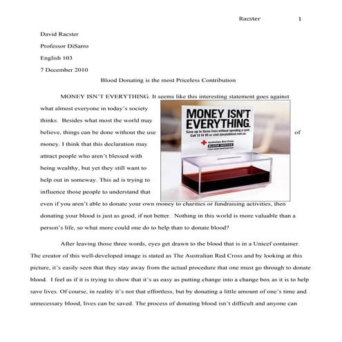 Rhetorical analysis(revised final)